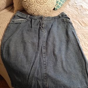 Jean skirt